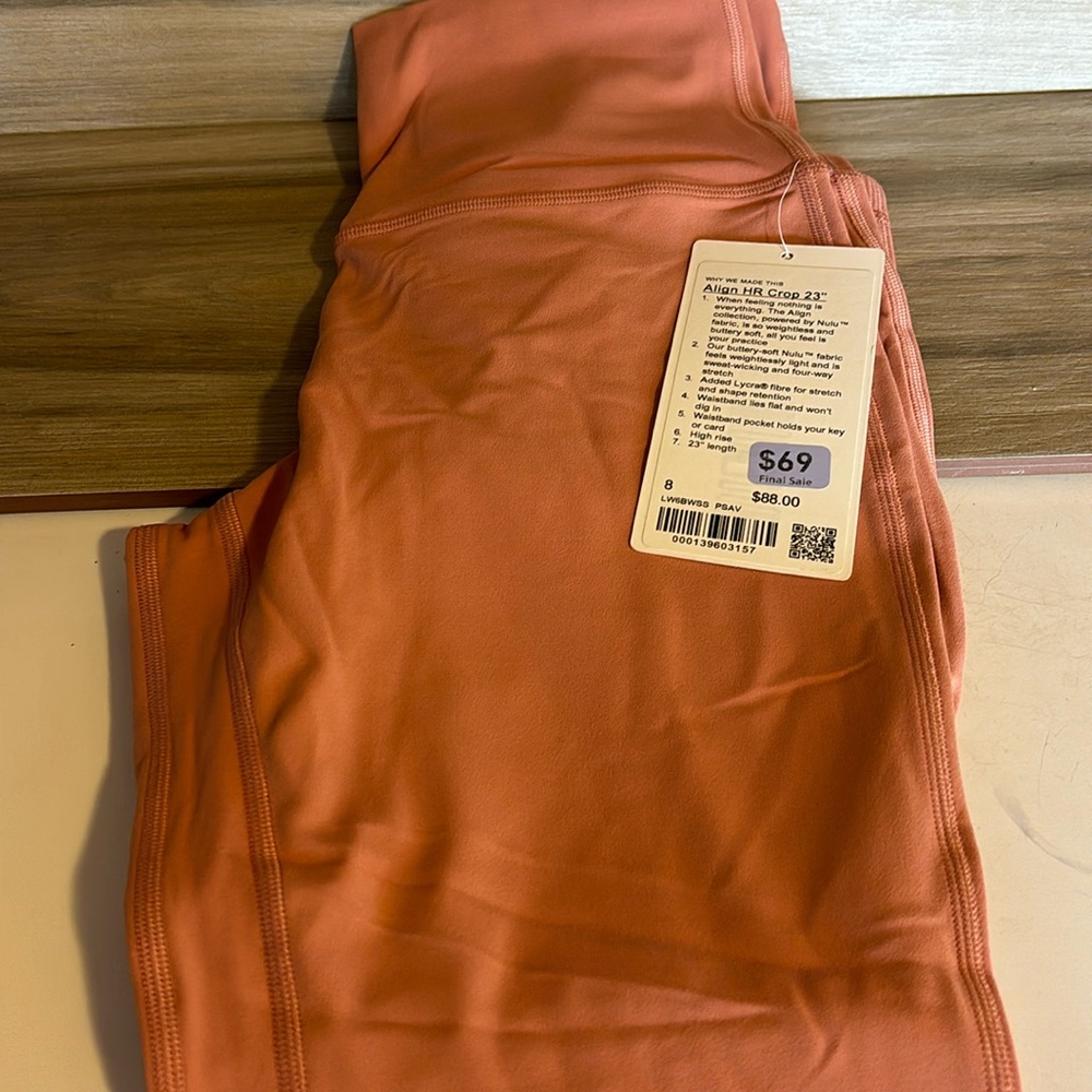 Lululemon Align leggings 23” crop